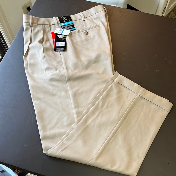PGA Tour Pants Pga Golf Pants Pleated Expandable Waistband 36 X 32